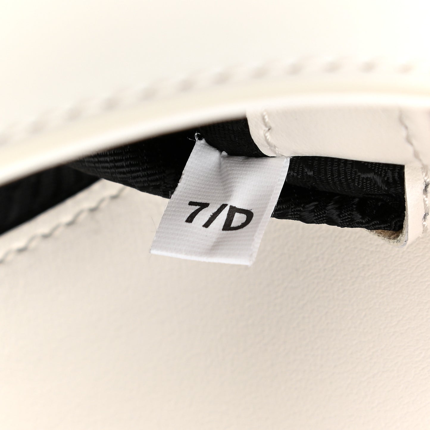 Spazzolato Cleo Flap Shoulder Bag White