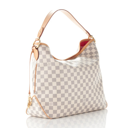 Louis Vuitton Damier Azur Delightful MM Pink 3 of 10