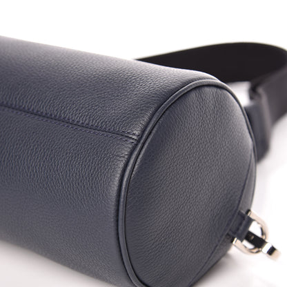 Christian Dior HOMME Grained Calfskin Mens Roller Pouch Navy Blue 8 of 8