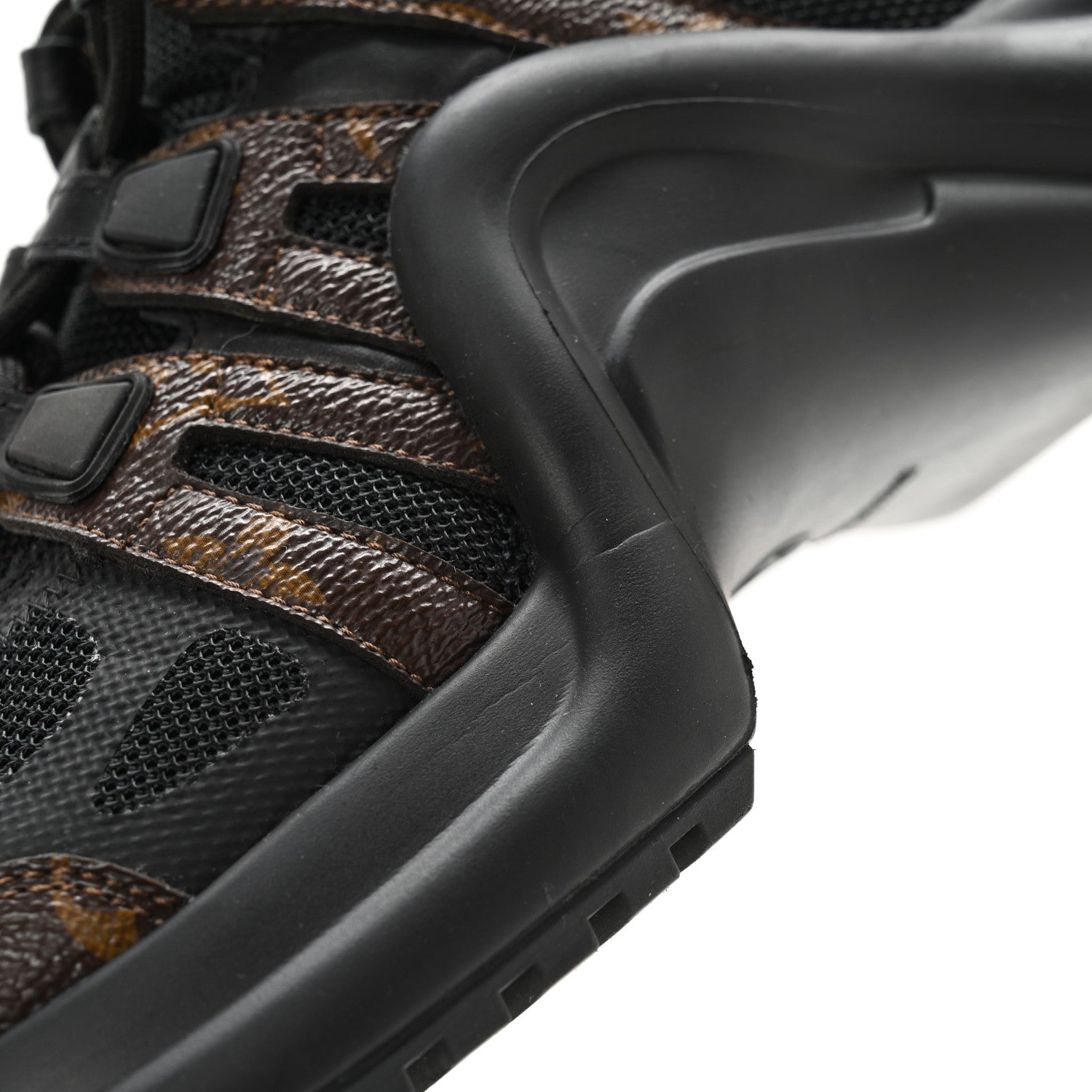 Louis Vuitton Calfskin Patent Monogram LV Archlight Sneakers 40 Black 10 of 13