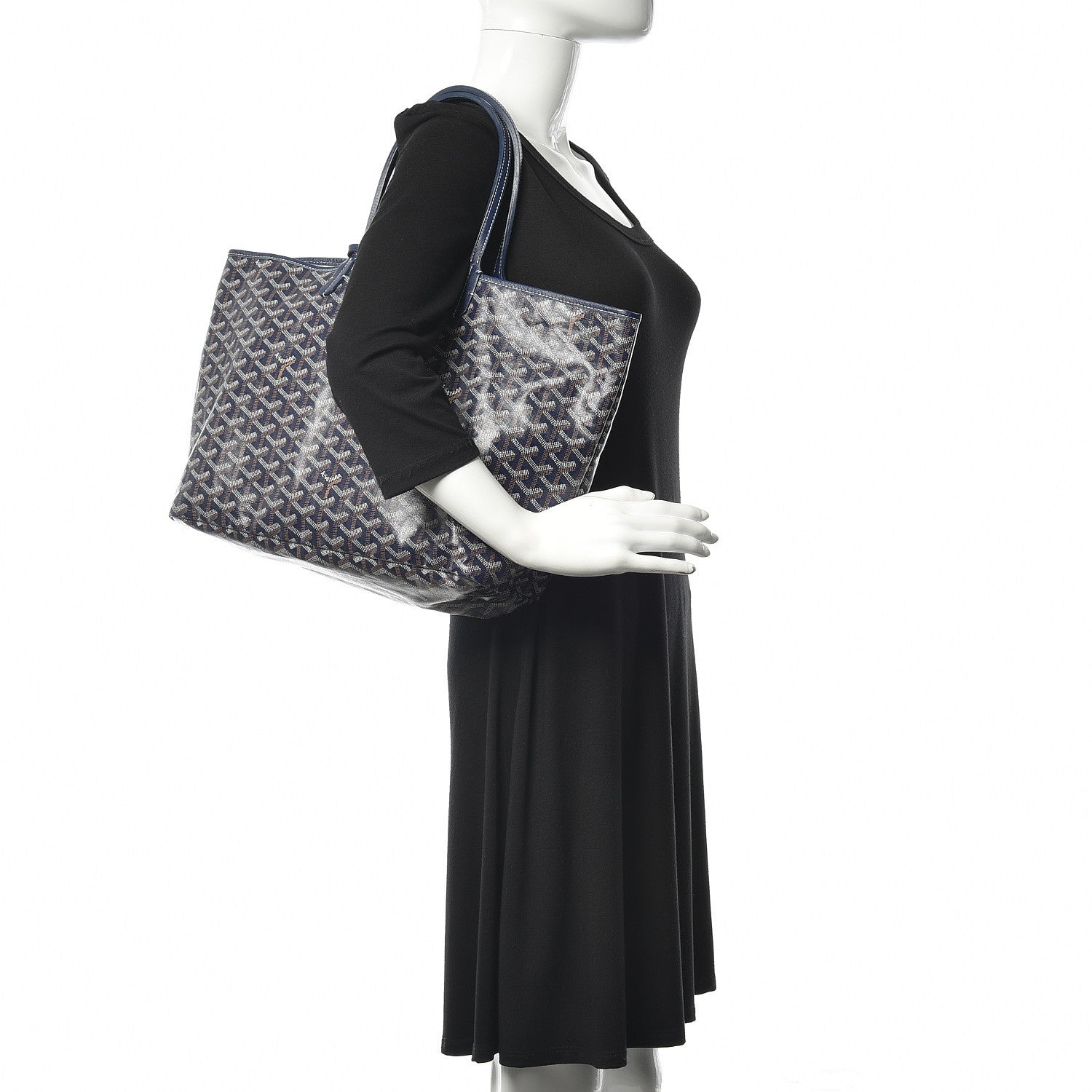 Goyard Goyardine Saint Louis PM Navy 2 of 11