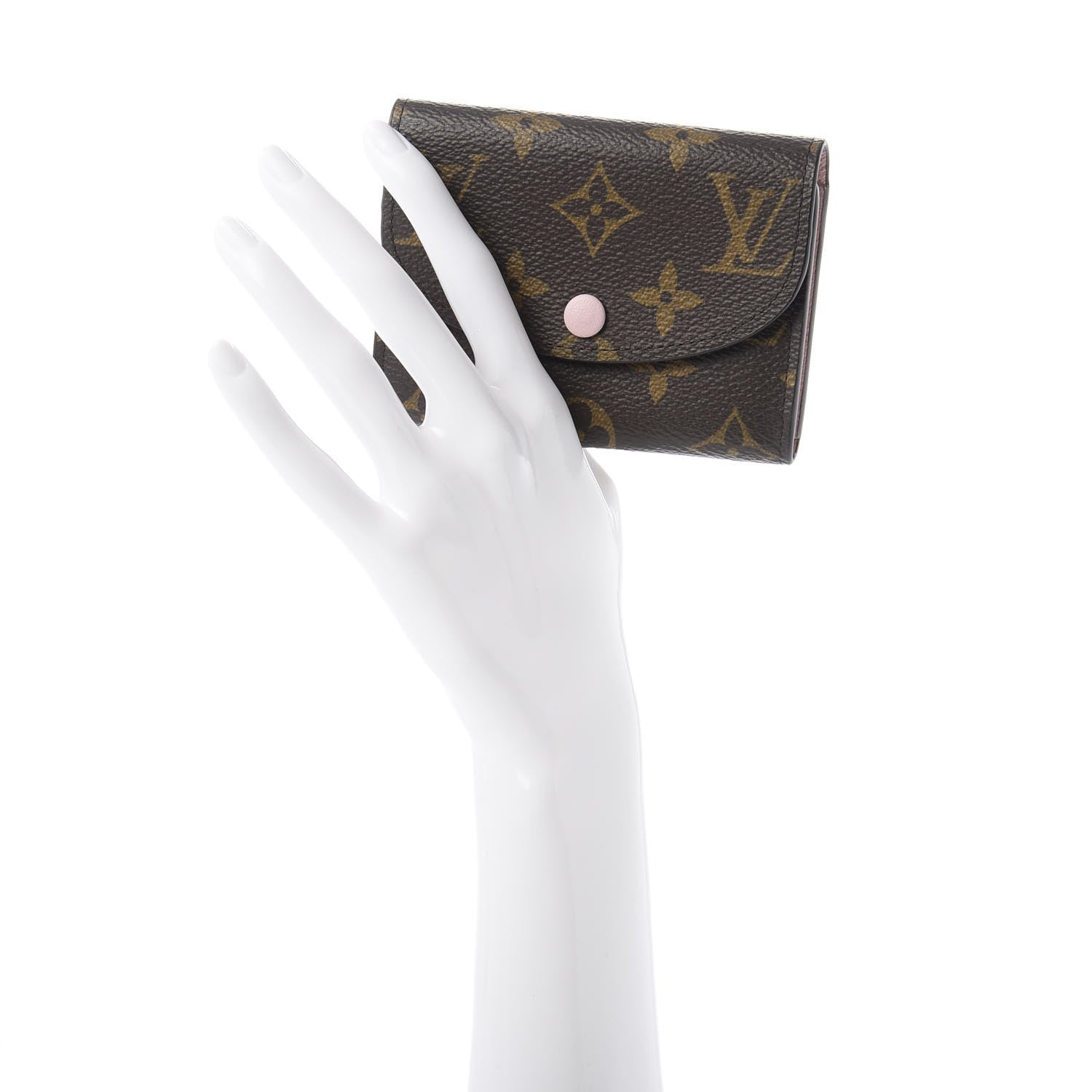 Louis Vuitton Monogram Rosalie Coin Purse Rose Ballerine 2 of 7