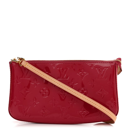 Louis Vuitton Vernis Pochette Accessories NM Rose Indien 1 of 11