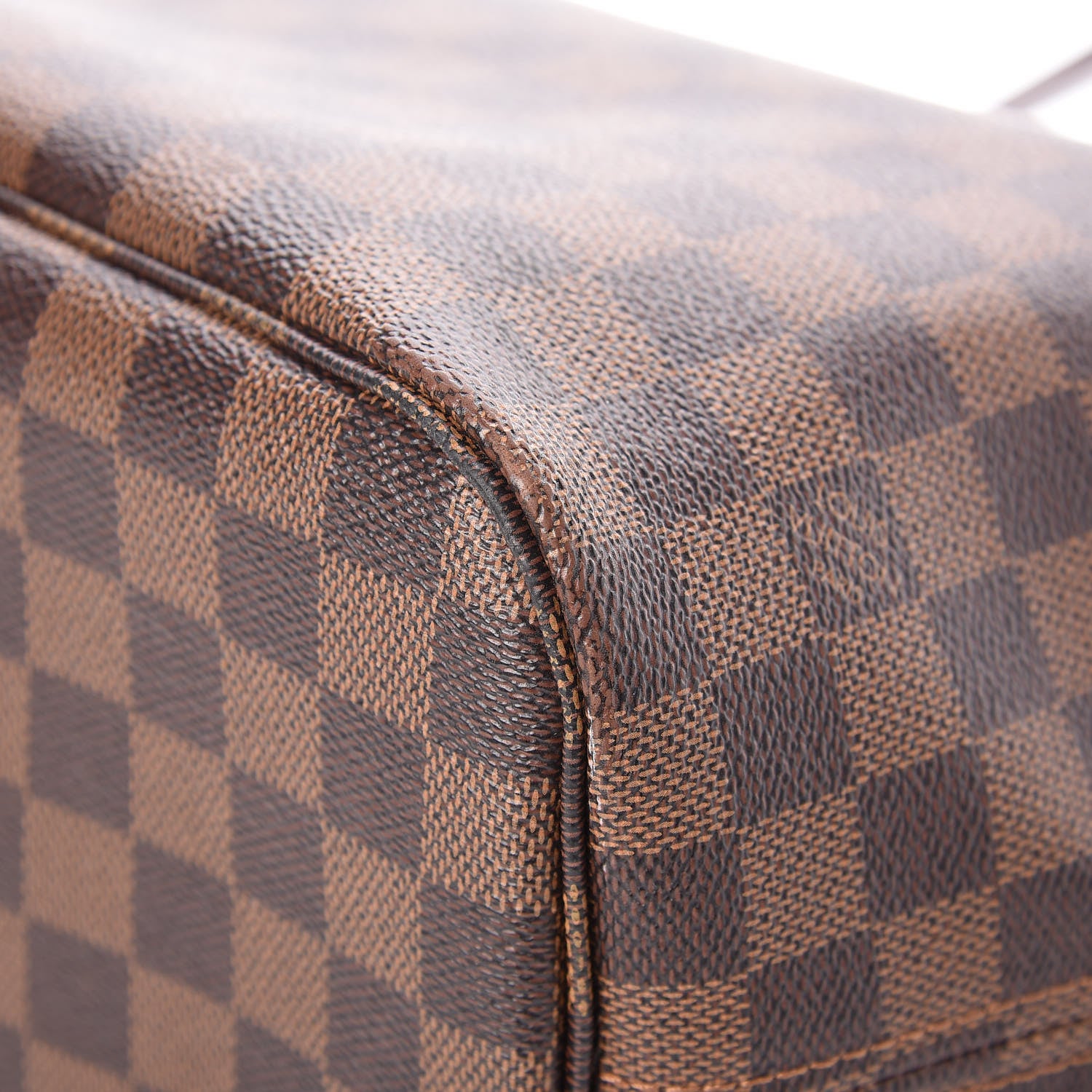 Louis Vuitton Damier Ebene Neo Neverfull MM Rose Ballerine 10 of 13