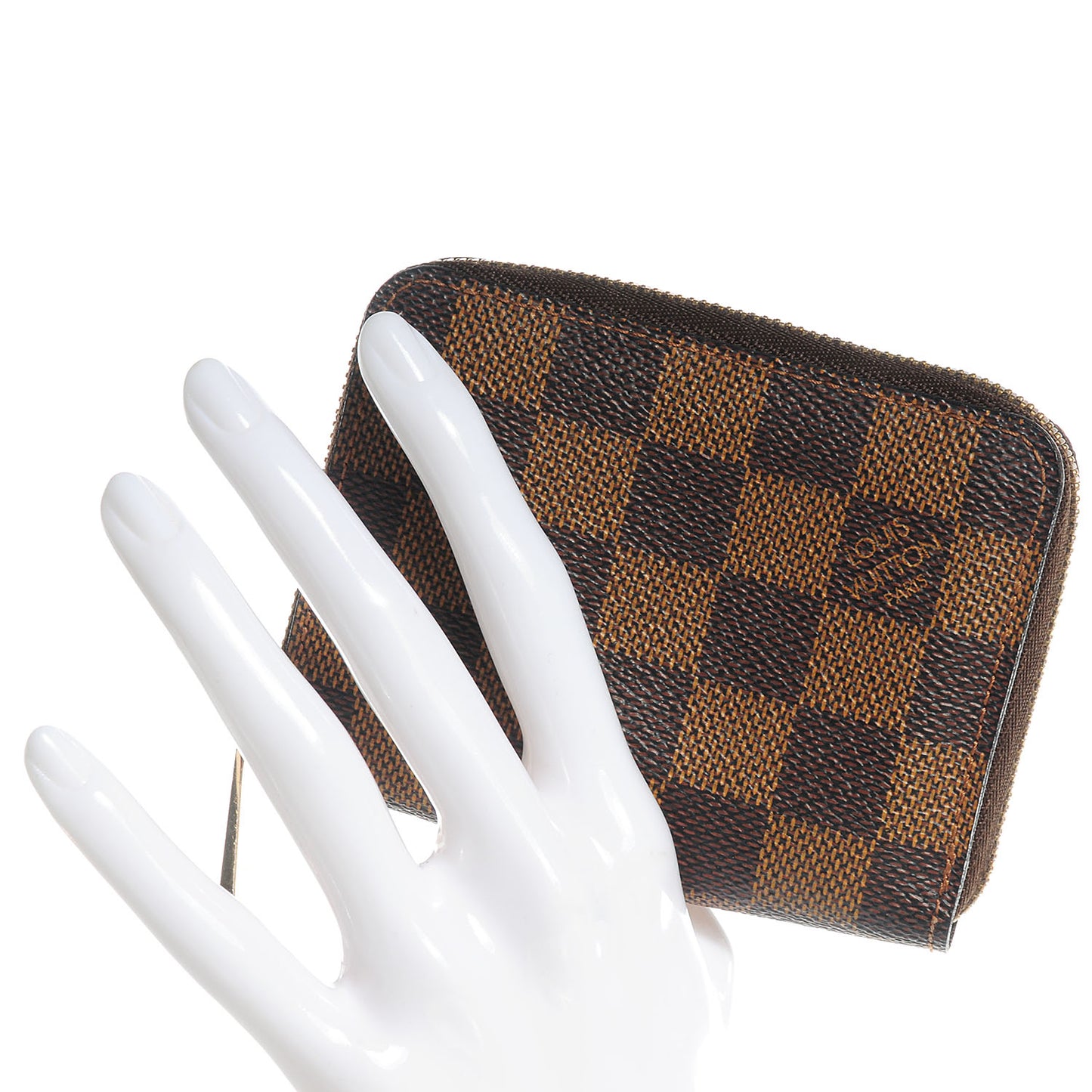 Damier Ebene Zippy Coin Purse