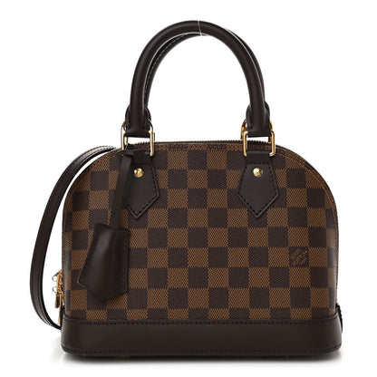 Louis Vuitton Damier Ebene Alma BB 1 of 9