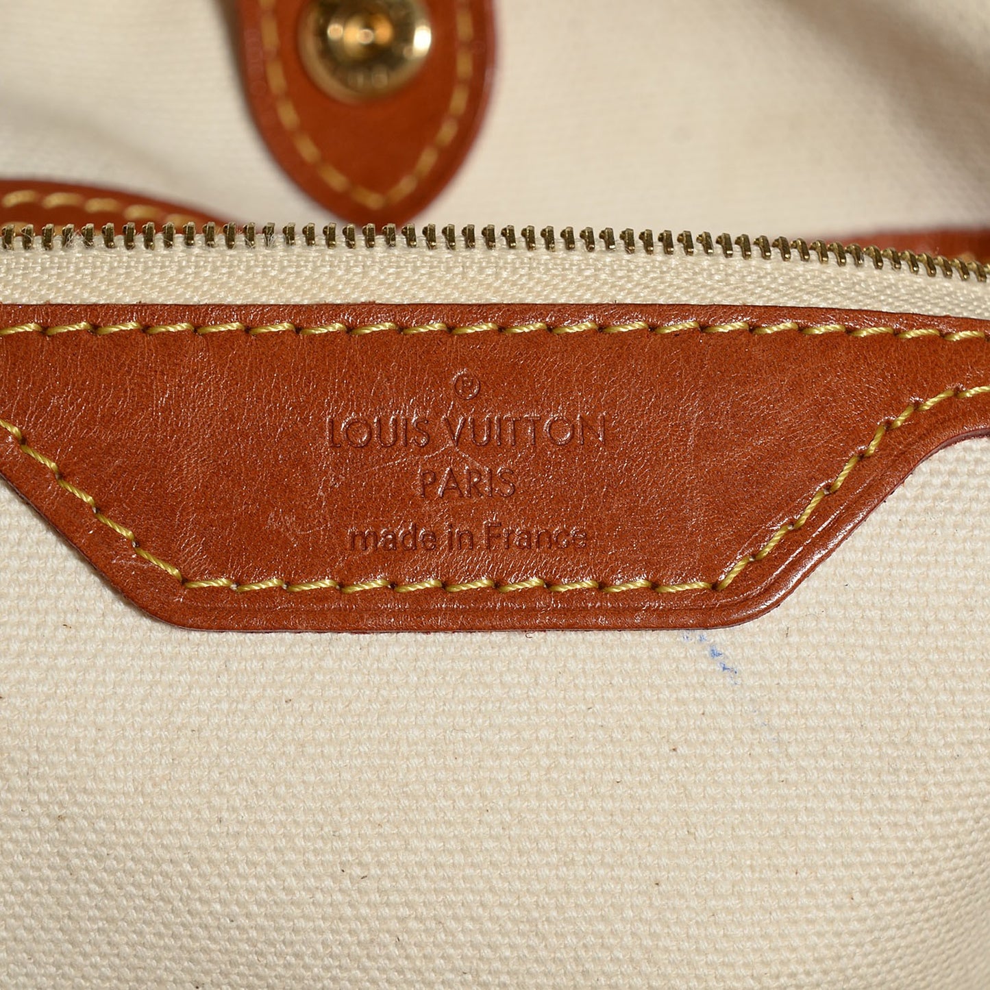 Monogram Rayures Tisse Sac PM