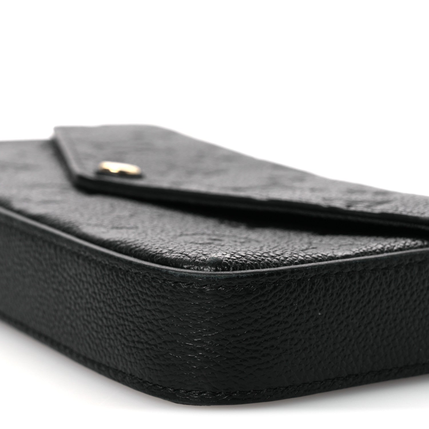 Louis Vuitton Empreinte Pochette Felicie Chain Wallet Black 10 of 14