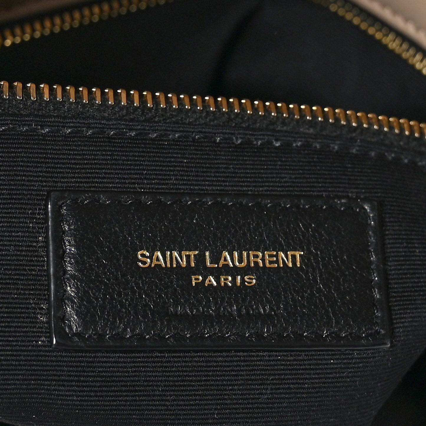 Lambskin Quilted Medium Loulou Puffer Monogram Chain Satchel Dark Beige