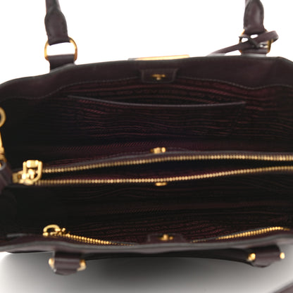 Prada Saffiano Medium Galleria Double Zip Tote Amaranto 5 of 12