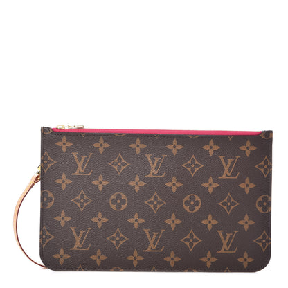 Louis Vuitton Monogram Neverfull MM GM Pochette Pivoine 1 of 8