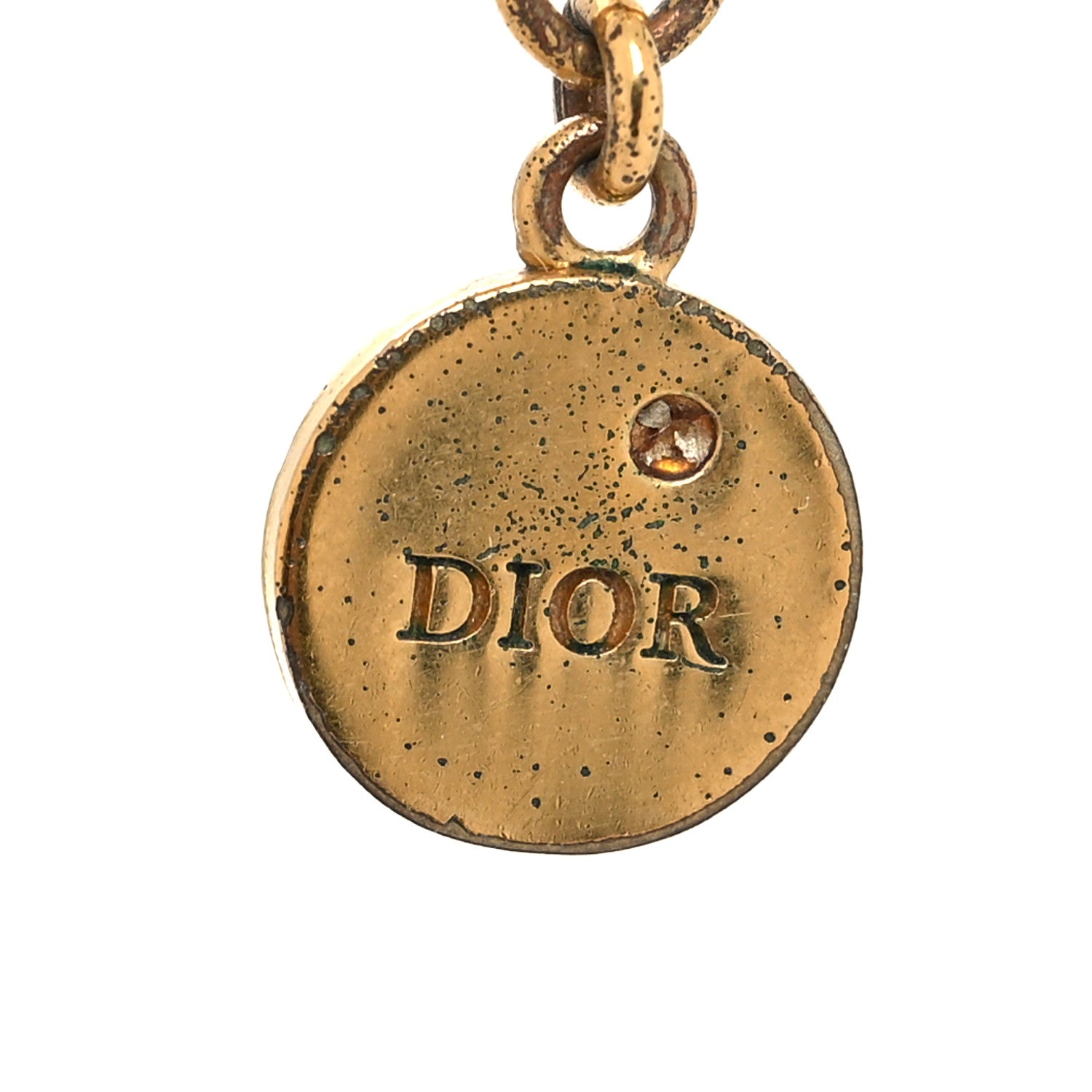 Christian Dior Crystal Dio(r)evolution Necklace Gold 5 of 6