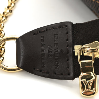 Louis Vuitton Damier Ebene Eva Clutch 6 of 10