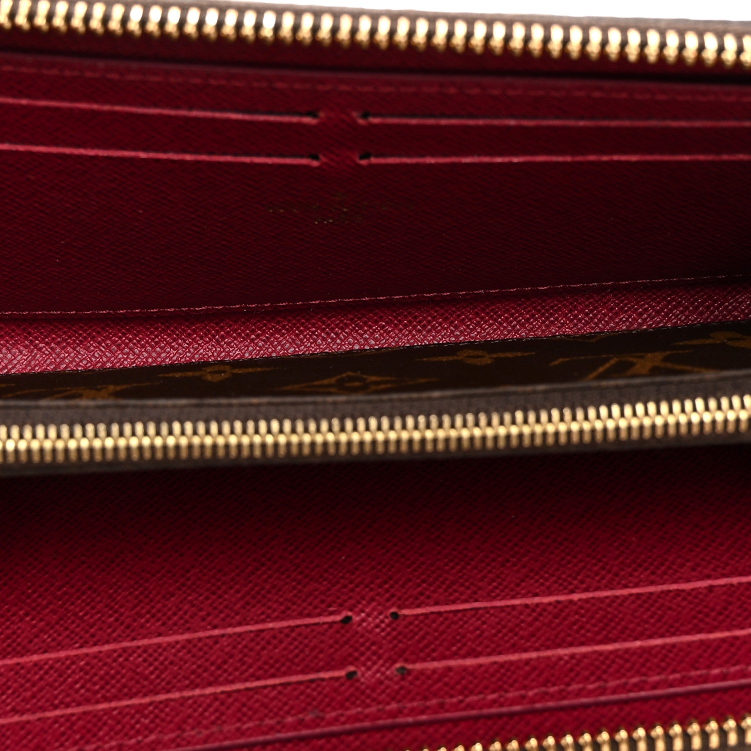 Louis Vuitton Monogram Clemence Wallet Fuchsia 5 of 7