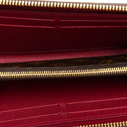 Louis Vuitton Monogram Clemence Wallet Fuchsia 5 of 7