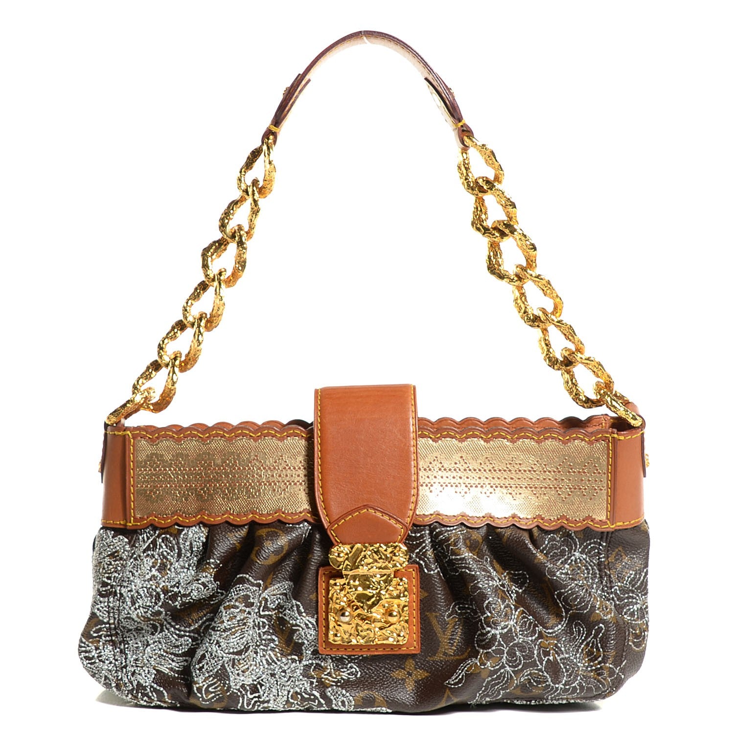 Louis Vuitton Monogram Dentelle Kirsten Silver 1 of 7