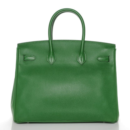 Hermes Epsom Birkin 35 Vert Bengale 6 of 26