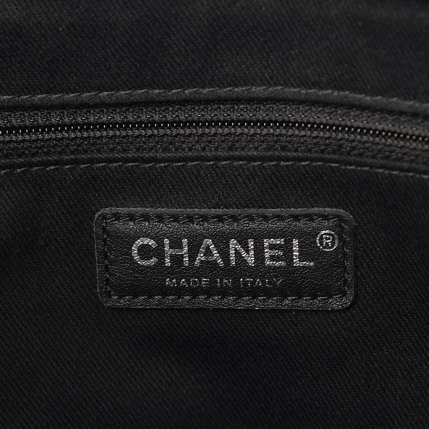 Chanel Patent Quilted Large Coco Shine Shopping Tote Blue 6 of 7