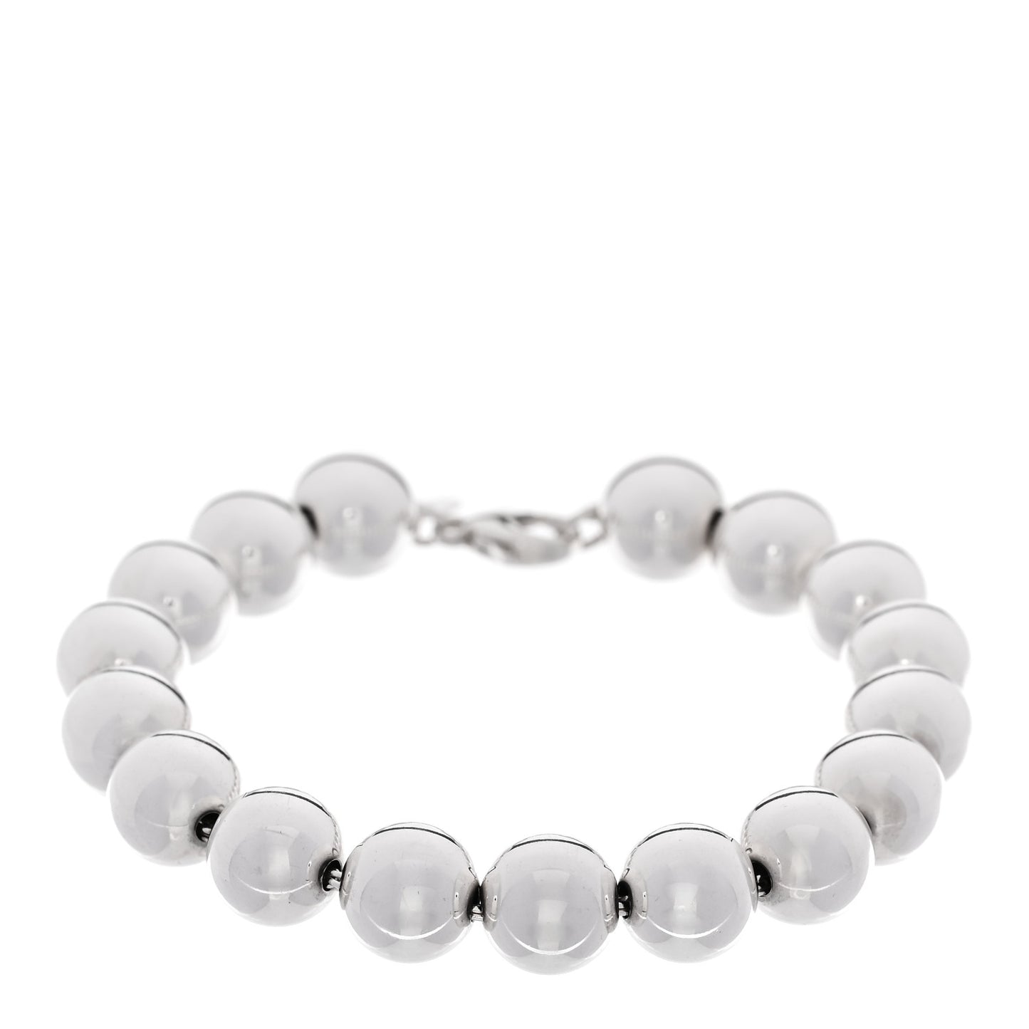 Sterling Silver 10mm Hardwear Ball Bracelet
