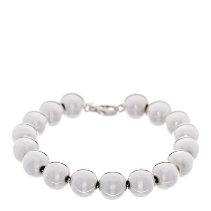 Tiffany Sterling Silver 10mm Hardwear Ball Bracelet 1 of 4