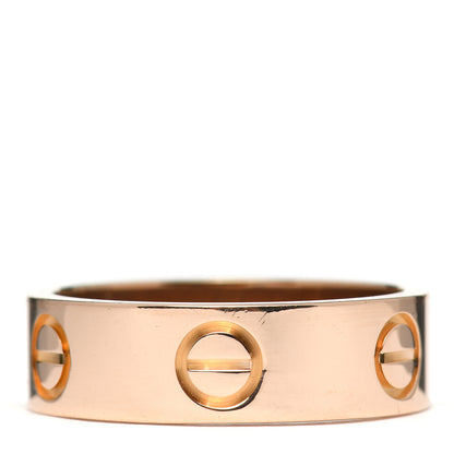 Cartier 18K Pink Gold 5.5mm LOVE Ring 51 5.75 3 of 5