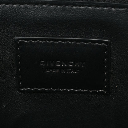 Givenchy Smooth Calfskin Medium Star Pouch Black 6 of 8