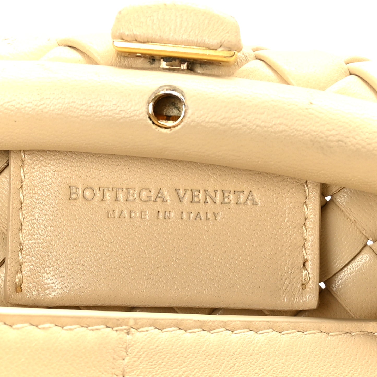 Nappa Intrecciato Padded The Handle Tote Porridge