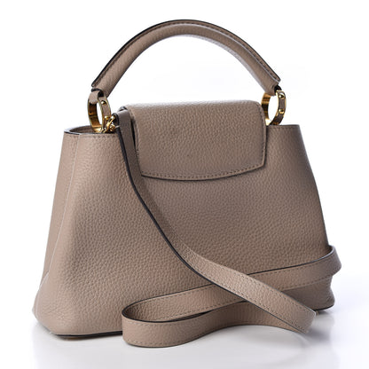Louis Vuitton Taurillon Capucines BB Galet 4 of 14