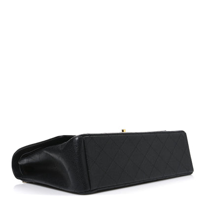 Chanel Caviar Quilted Maxi Double Flap Black 4 of 10