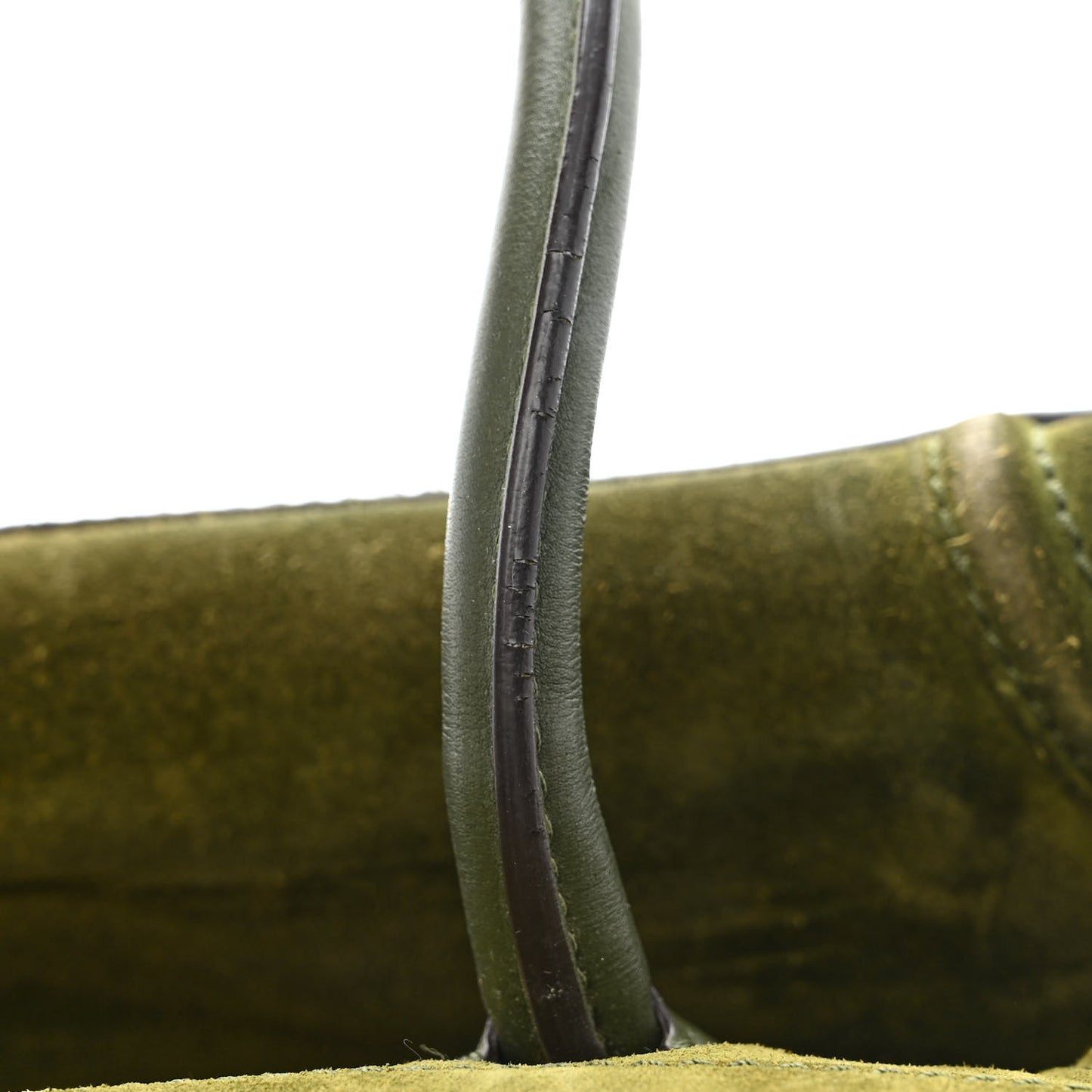 Suede Small Phantom Luggage Green