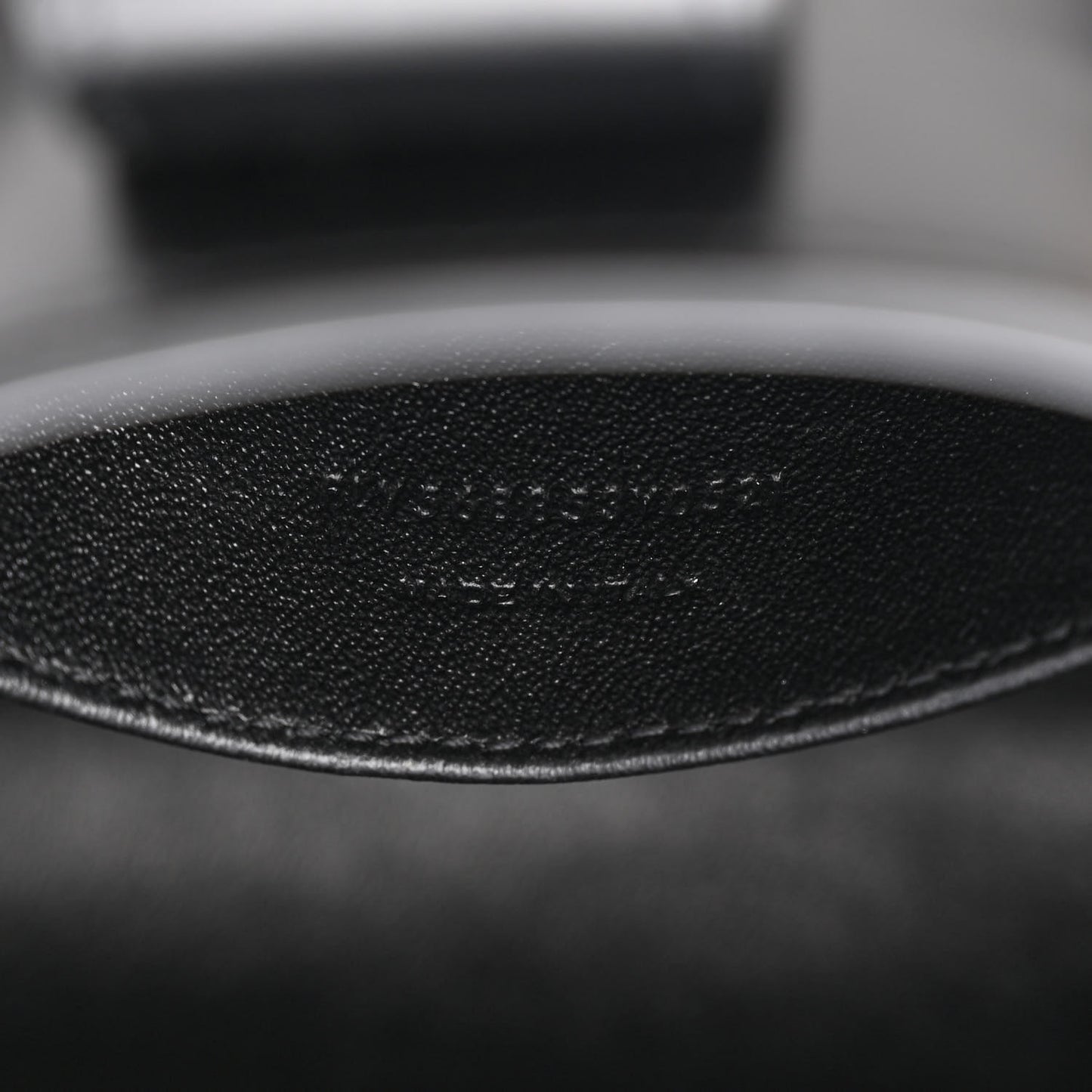 Calfskin Monogram Baby Cabas Black