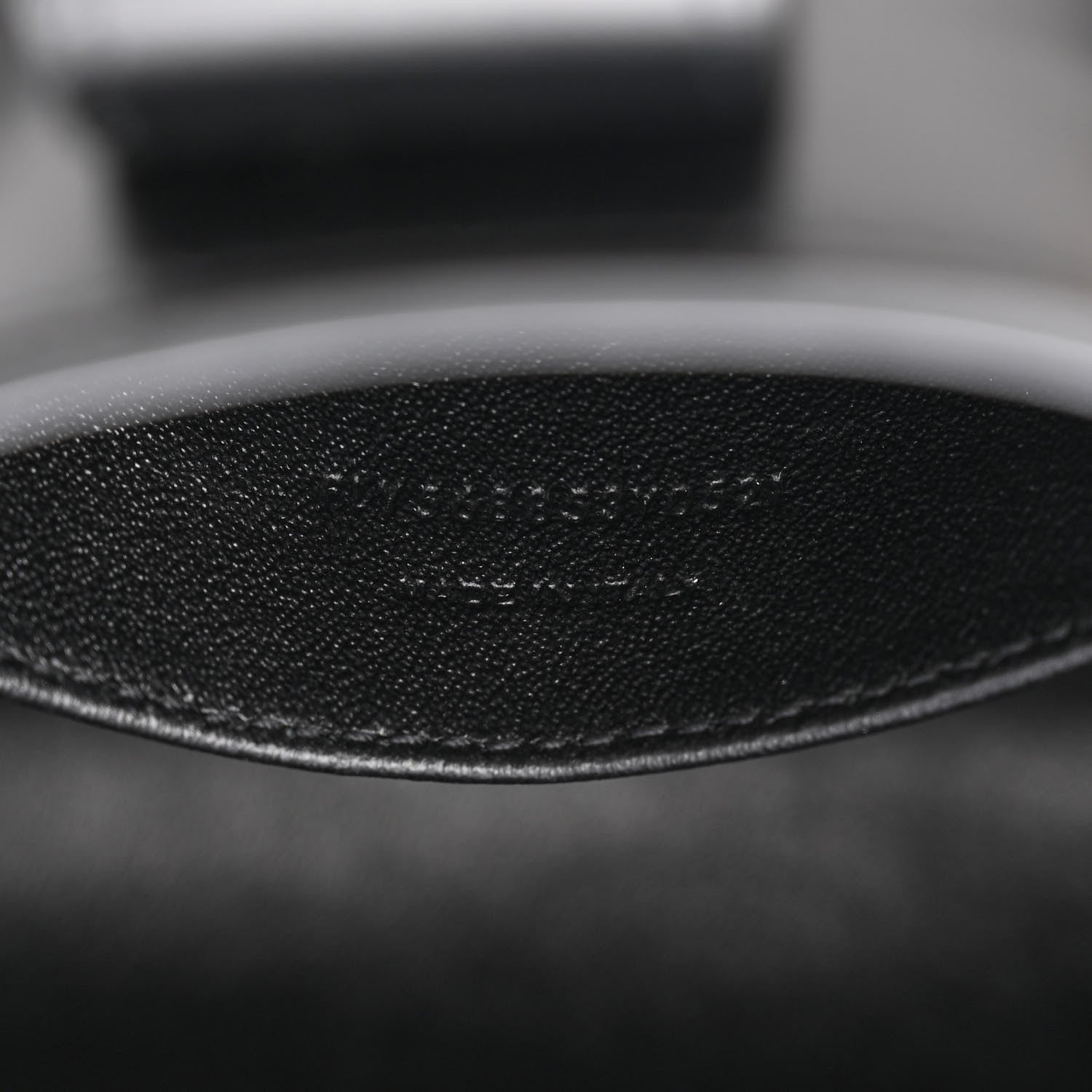 Saint Laurent Calfskin Monogram Baby Cabas Black 7 of 13