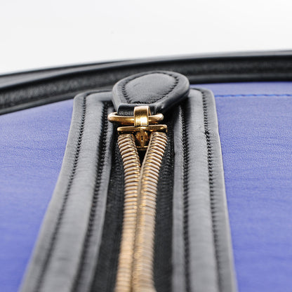 Celine Smooth Calfskin Mini Tri-Color Luggage Indigo 6 of 9