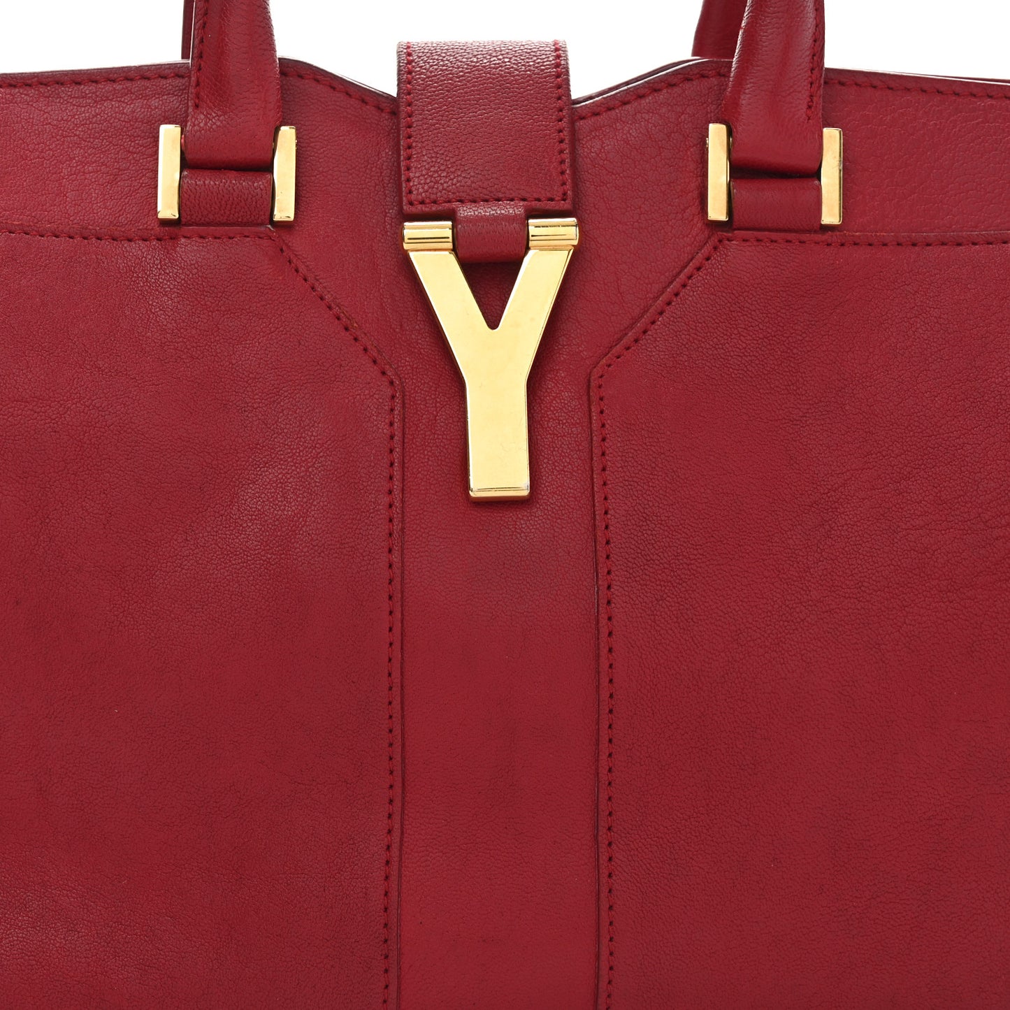 Sheepskin Small Cabas ChYc Rouge Orient