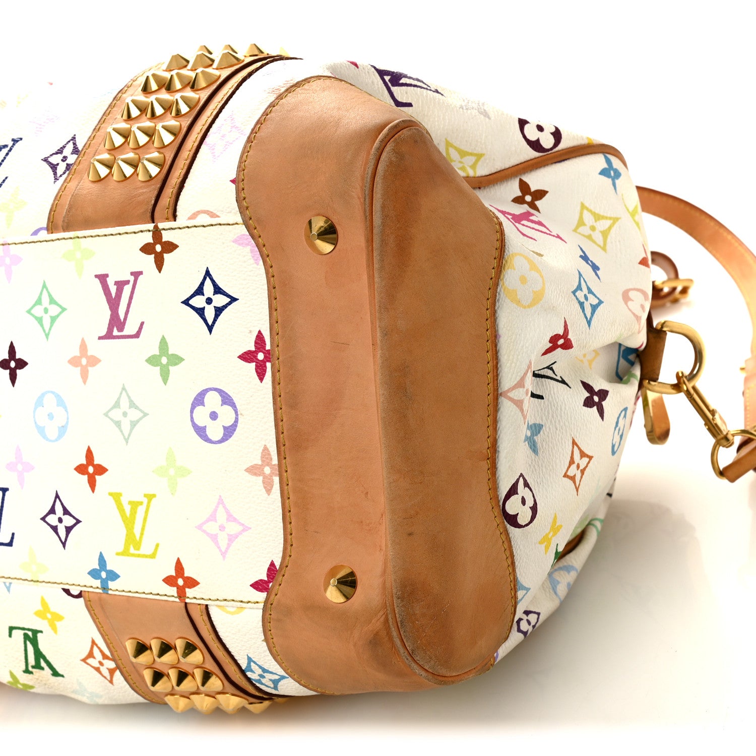 Louis Vuitton Monogram Multicolor Courtney GM White 17 of 19