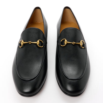 Gucci Calfskin Womens Jordaan Loafers 39 Black 2 of 9
