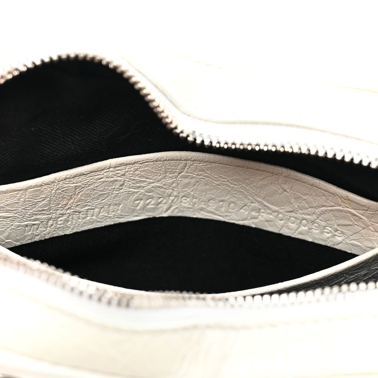 Balenciaga Agneau Arena Mini Le Cagole Heart Bag Optic White 7 of 9
