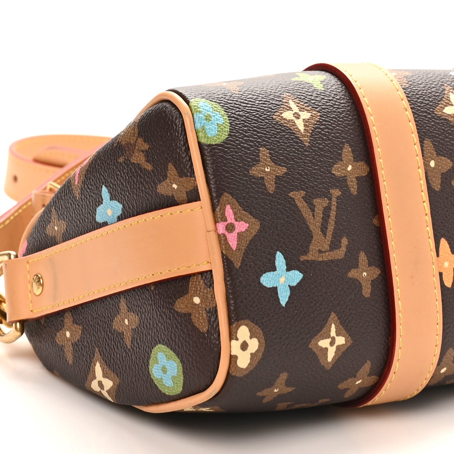 Louis Vuitton Monogram Craggy Keepall Bandouliere 25 Chocolate 8 of 10