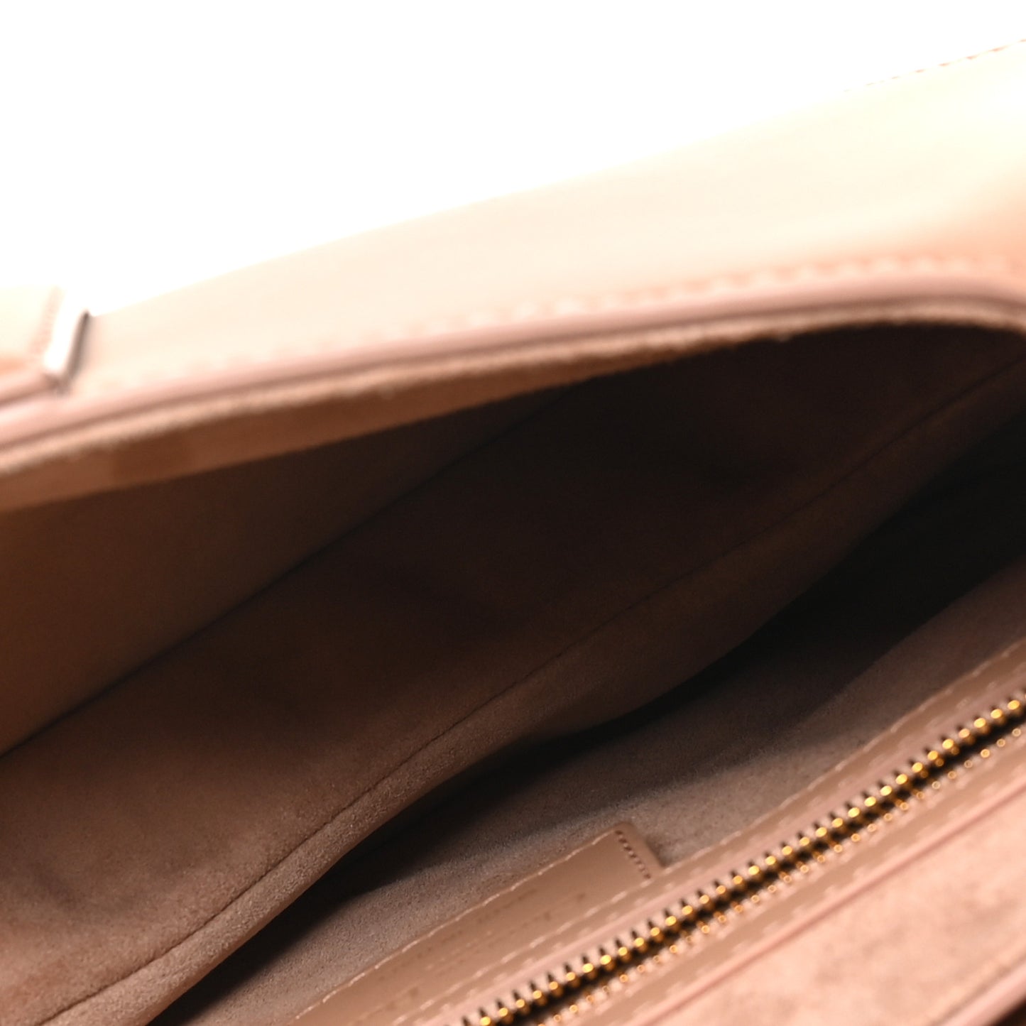 Ultra Matte Calfskin Saddle Bag Blush