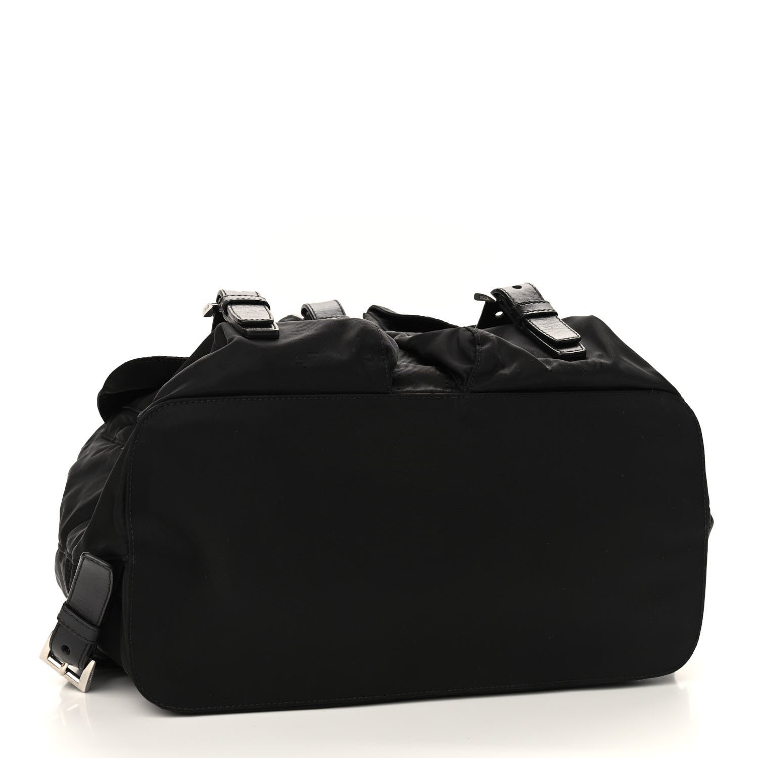 Prada Nylon Vela Medium Backpack Black 4 of 9