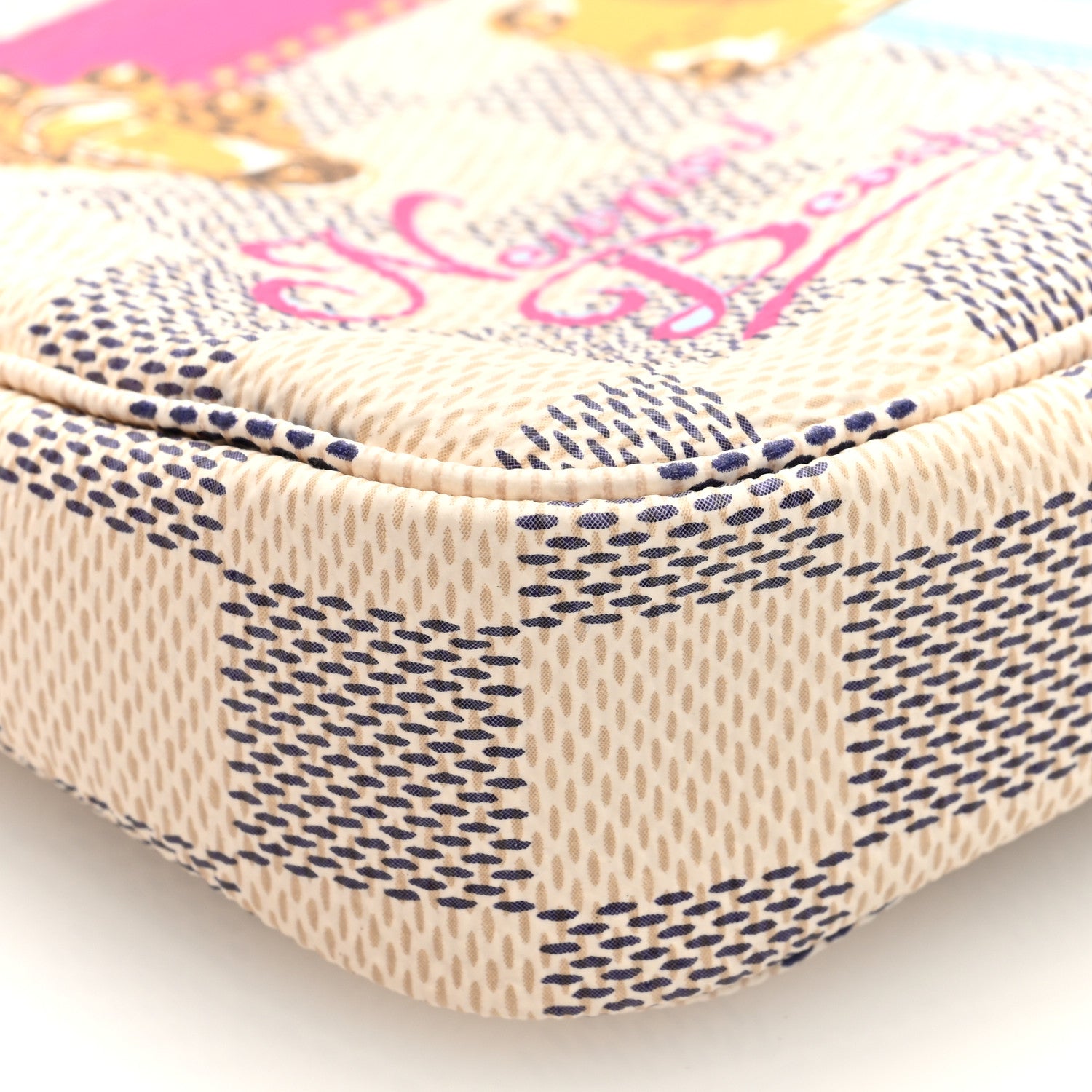 Louis Vuitton Damier Azur Summer Trunks Newport Beach Mini Pochette Accessories 8 of 10
