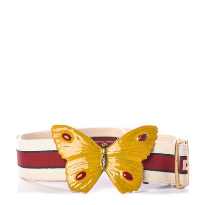 Gucci Enamel Butterfly Belt 80 32 1 of 5