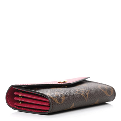 Louis Vuitton Monogram Sarah Multicartes Fuchsia 3 of 5