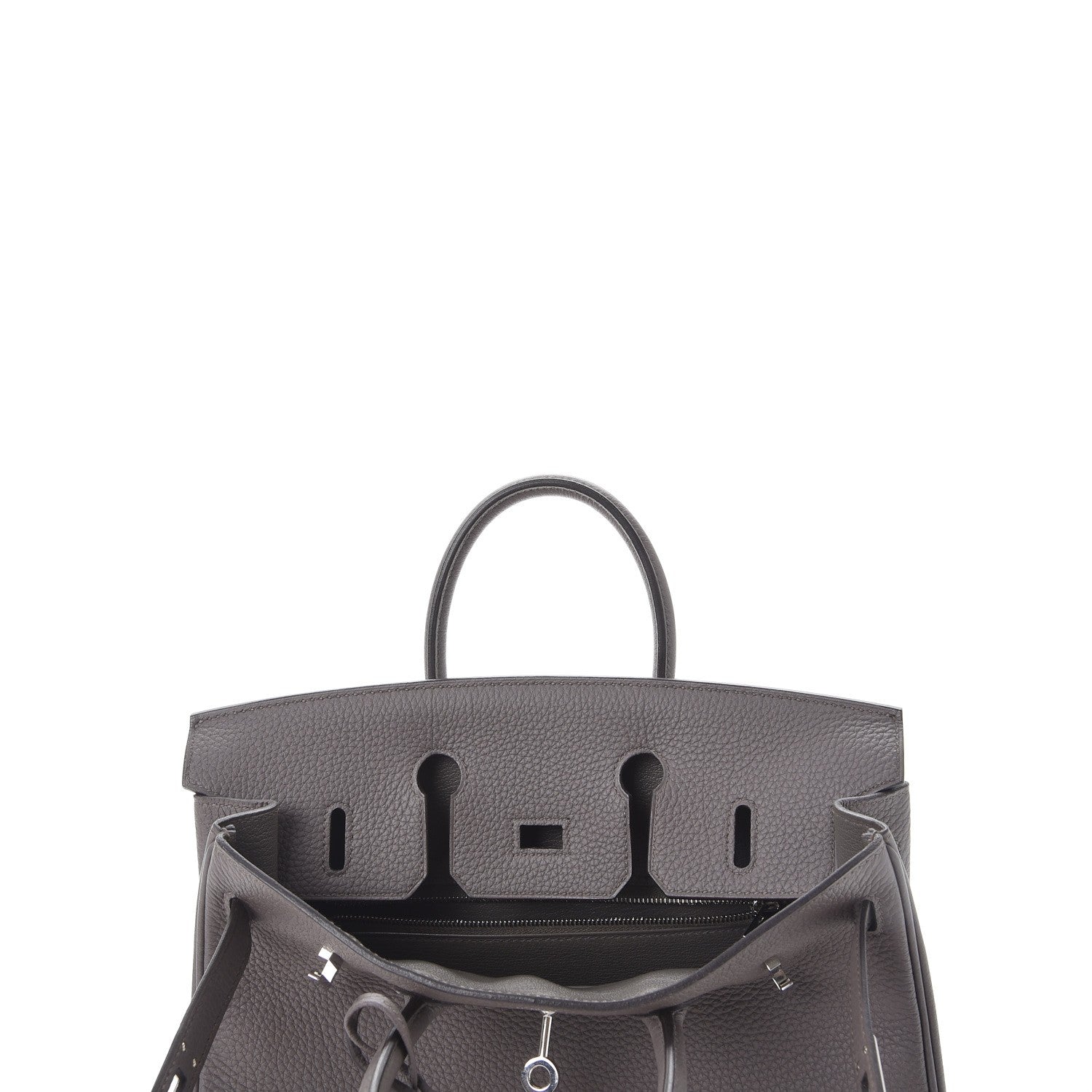 Hermes Togo Birkin 25 Etain 9 of 37