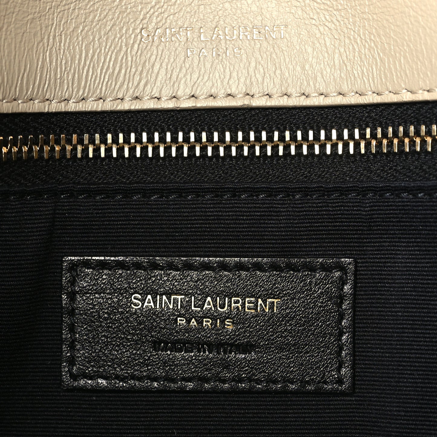 Suede Monogram Medium Niki Chain Satchel Light Beige