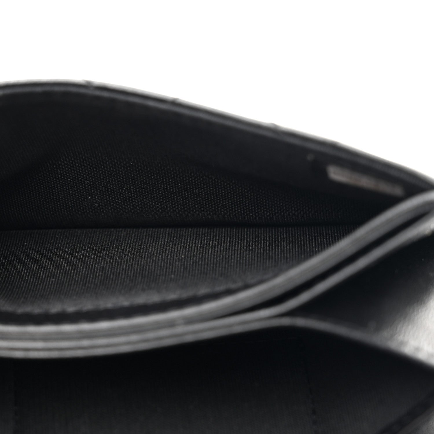 Chanel Lambskin Quilted My Chanel Lady Card Holder On Chain Black 6 of 12