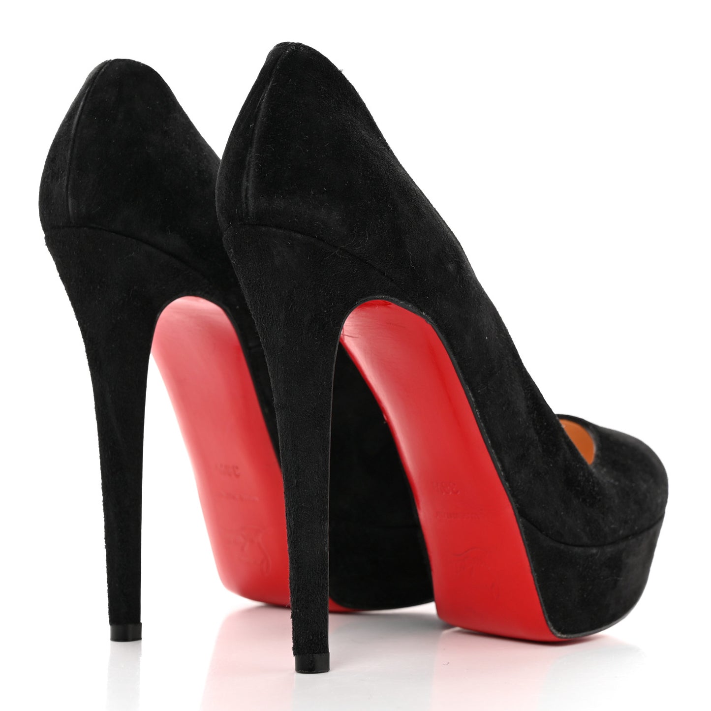 Veau Velours Bianca 140 Pumps 38.5 Black