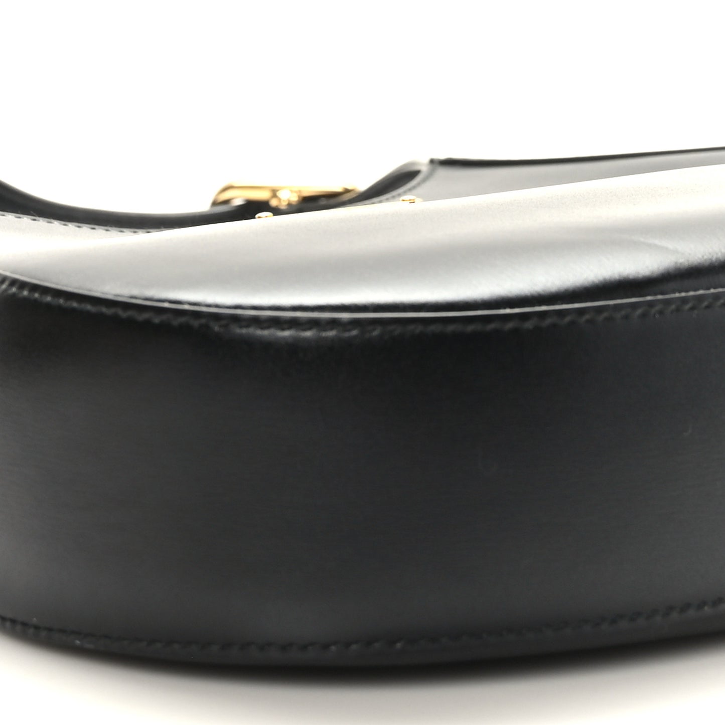 Box Calfskin Shoulder Bag Black