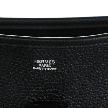 Hermes Taurillon Clemence Evelyne III GM Black 6 of 7