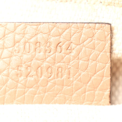 Gucci Pebbled Calfskin Small Soho Disco Bag Camelia 7 of 11